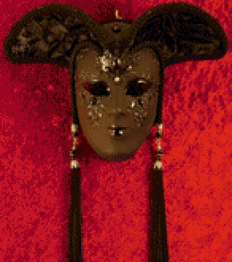 Венецианская маска Казанова - венецианская маска, казанова, маска - предпросмотр