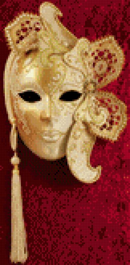 Венецианская маска Марлен - марлен, венецианская маска, маска - предпросмотр