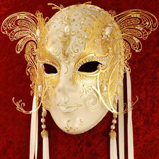 Оригинал схемы вышивки «Венецианская маска Папиллон» (№995845)
