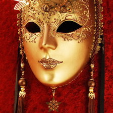 Венецианская маска Солнце
