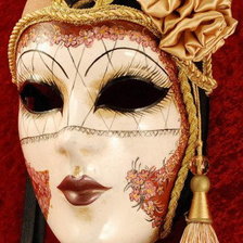 Оригинал схемы вышивки «Венецианская маска Франчезе» (№995865)