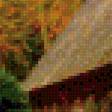 Предпросмотр схемы вышивки «дом в осеннем лесу» (№996161)