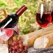 Схема вышивки «вино»