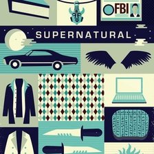 Схема вышивки «Supernatural 2»