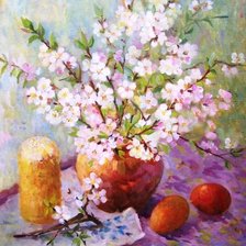 Схема вышивки «пасха»