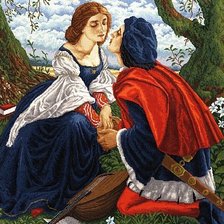 Схема вышивки «объяснение в любви»