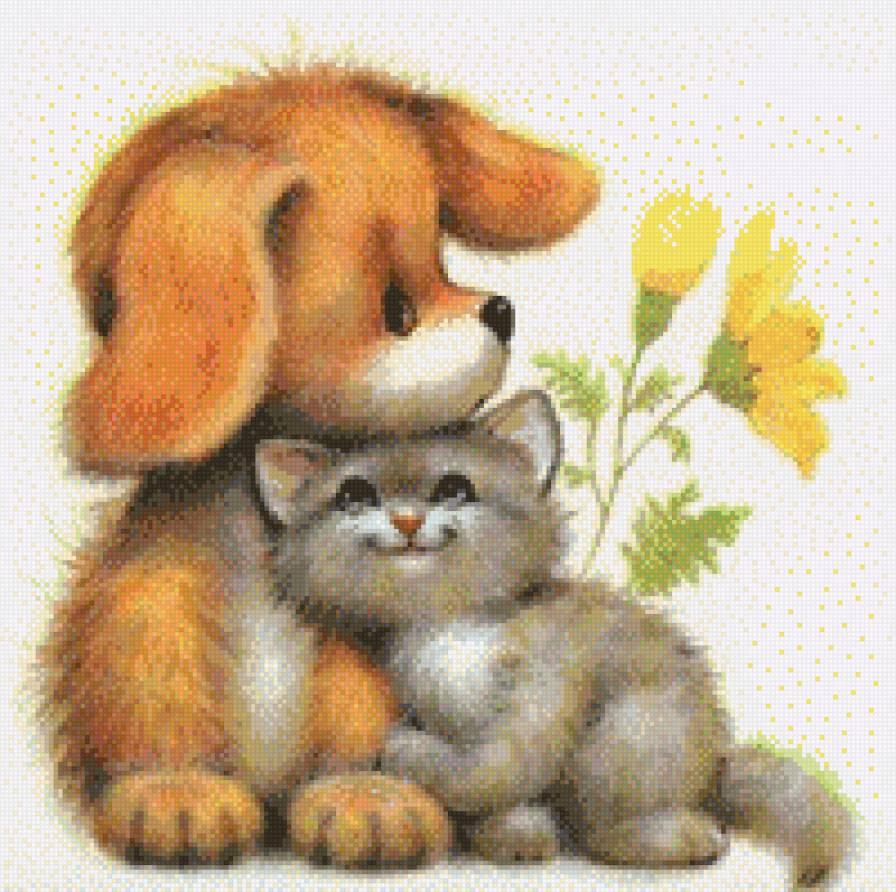 собака кошка - предпросмотр