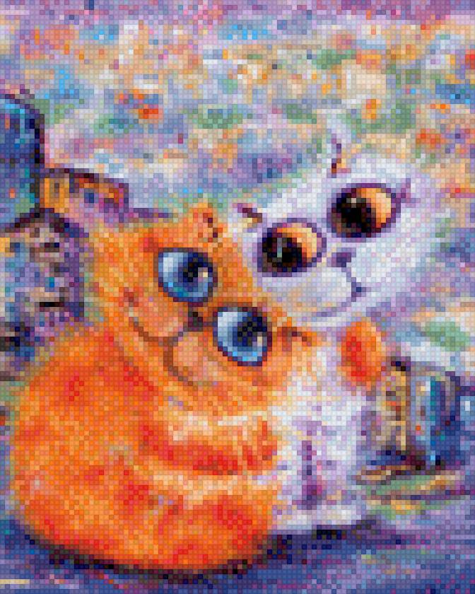 Коты-глазастики - предпросмотр