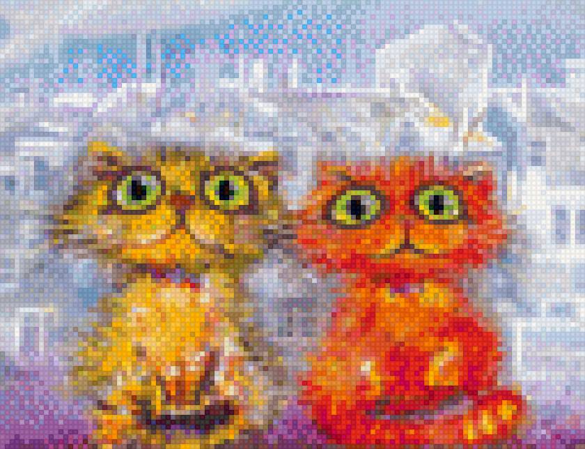 Коты-глазастики - предпросмотр