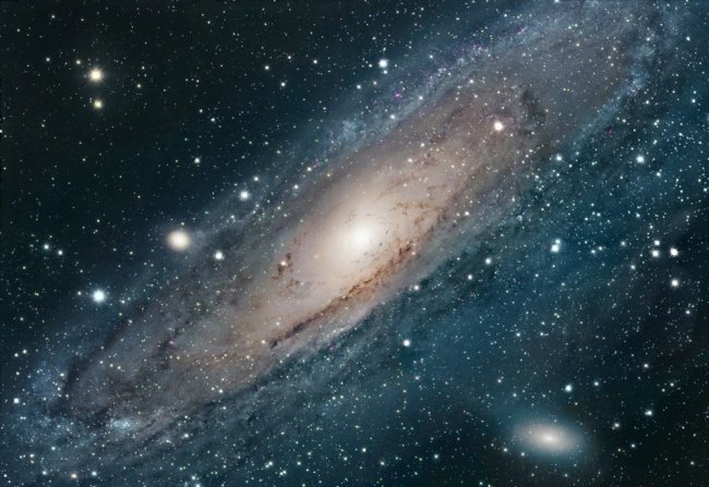 Космос. Галактика Андромеды - космос, звезды, галактика, андромеда - оригинал