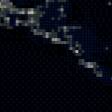Предпросмотр схемы вышивки «Космос. Земля ночью. Триптих 1» (№1001800)
