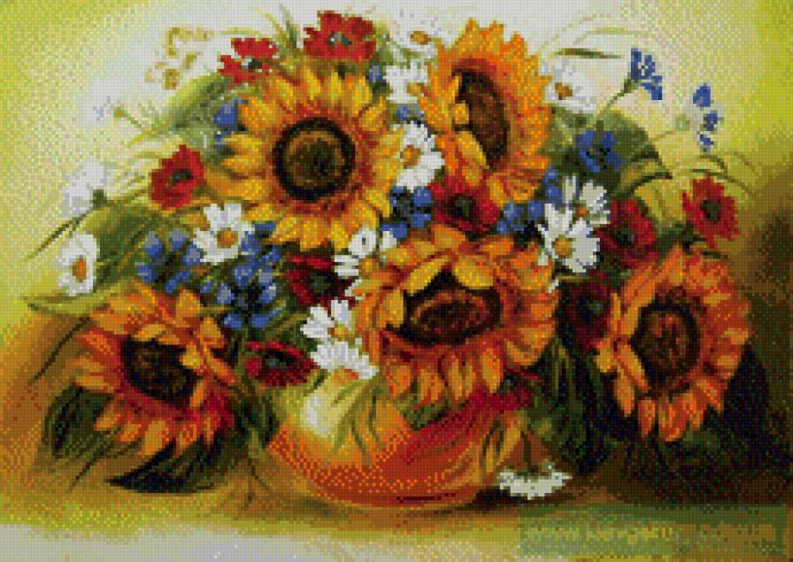 подсолнух - предпросмотр