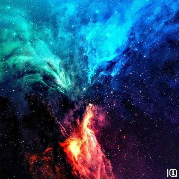 Космос. Туманность. Фантазия 3 - туманность, космос, звезды - оригинал