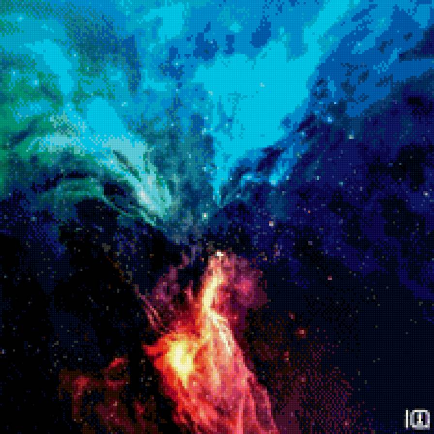 Космос. Туманность. Фантазия 3 - космос, звезды, туманность - предпросмотр