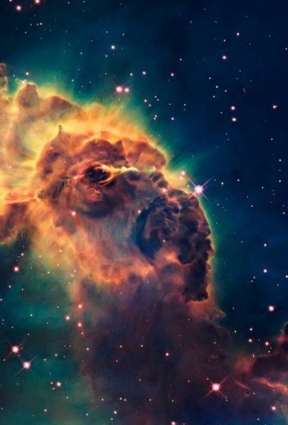 Космос. Туманность. Фантазия 4 - туманность, звезды, космос - оригинал