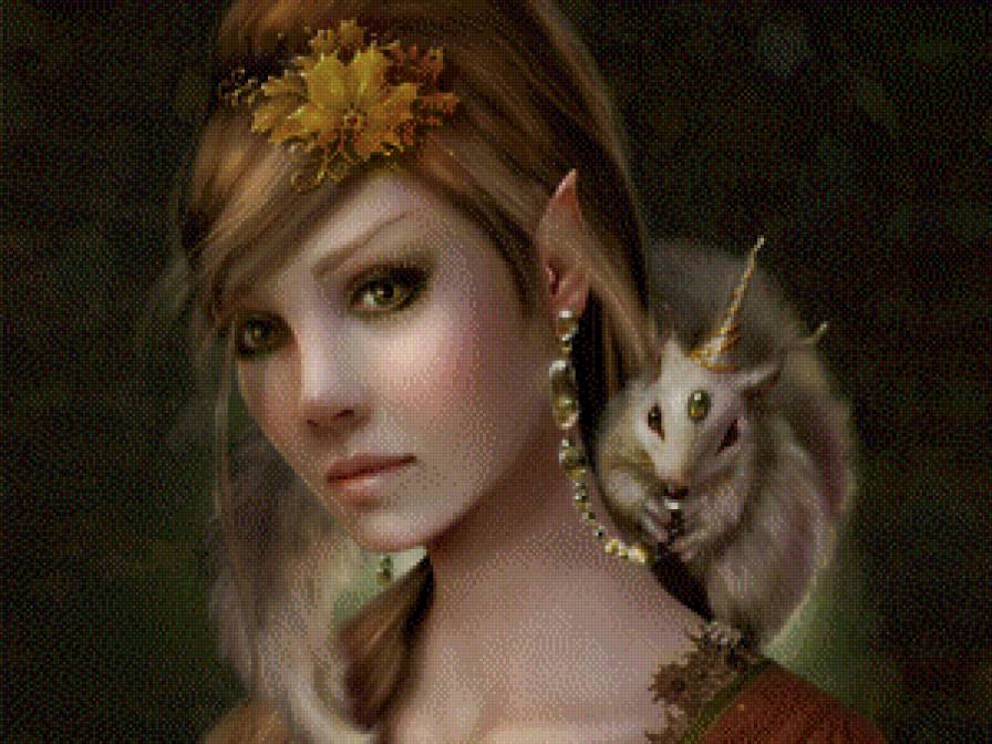 Девушка-фентези - красота, девушка, фентези - предпросмотр