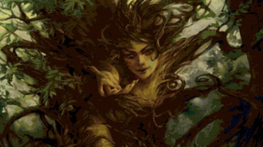 54309 - фэнтези, девушка - предпросмотр