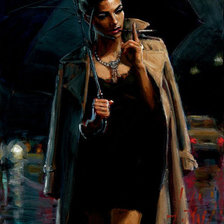 Схема вышивки «Одна»