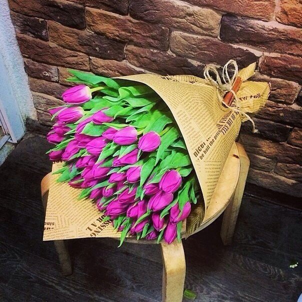 №1006912 - букет, тюльпаны, цветы - оригинал