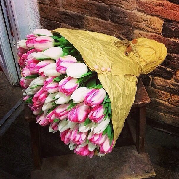 №1007154 - букет, цветы, тюльпаны - оригинал