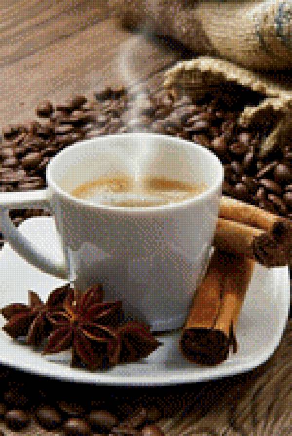 №1007256 - натюрморт, кофе, чашка кофе - предпросмотр