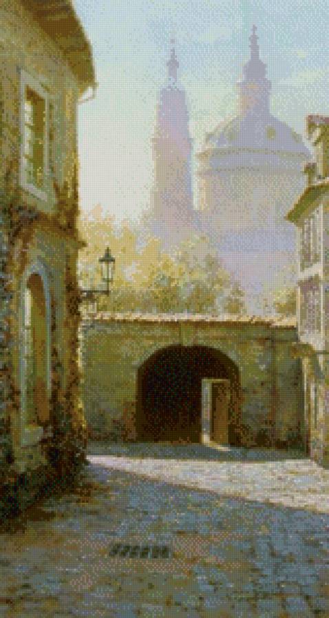 Старе місто триптих 2 - предпросмотр