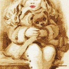 Схема вышивки «Мамина Помада»