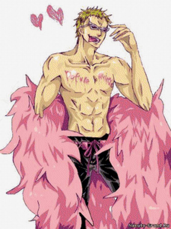 дофламинго - аниме, ван пис - предпросмотр