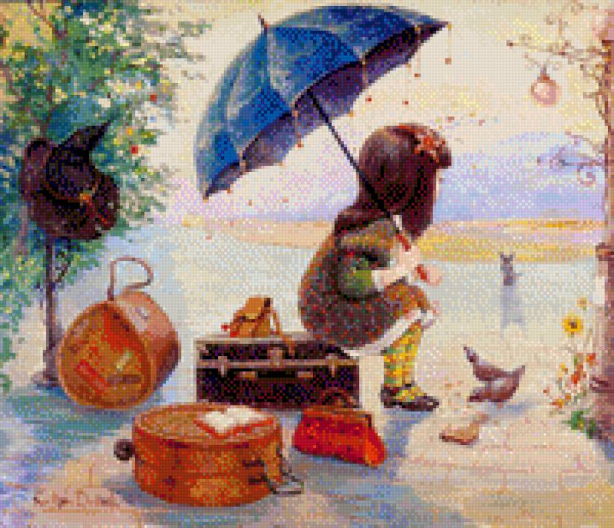 В ожидании - девочка, путешествия - предпросмотр