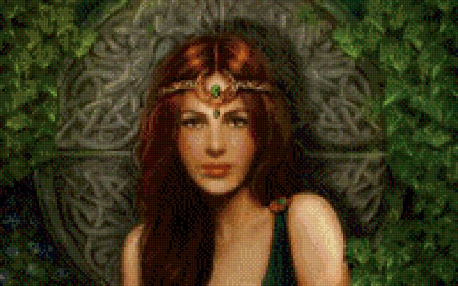 лесная фея - портрет, люди, образ - предпросмотр