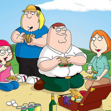 Схема вышивки «гриффины»