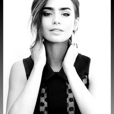 Схема вышивки «Лили Коллинз»