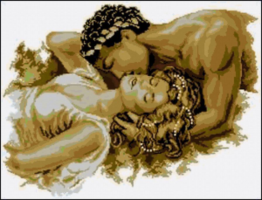 нежность - нежность, двое. - оригинал