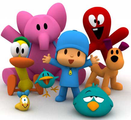 pocoyo y amigos - оригинал