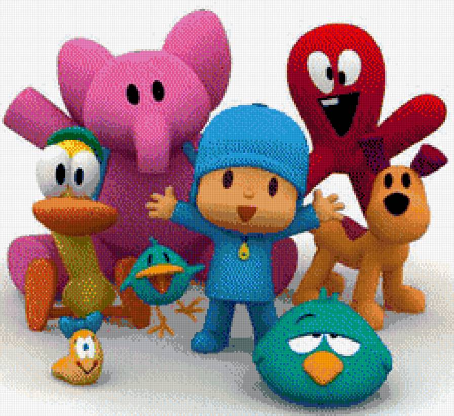 pocoyo y amigos - предпросмотр