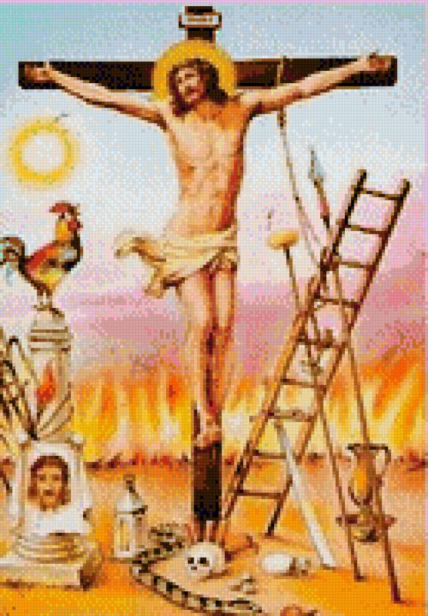 Jesús en la cruz - предпросмотр