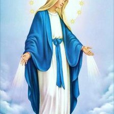 Схема вышивки «virgen»