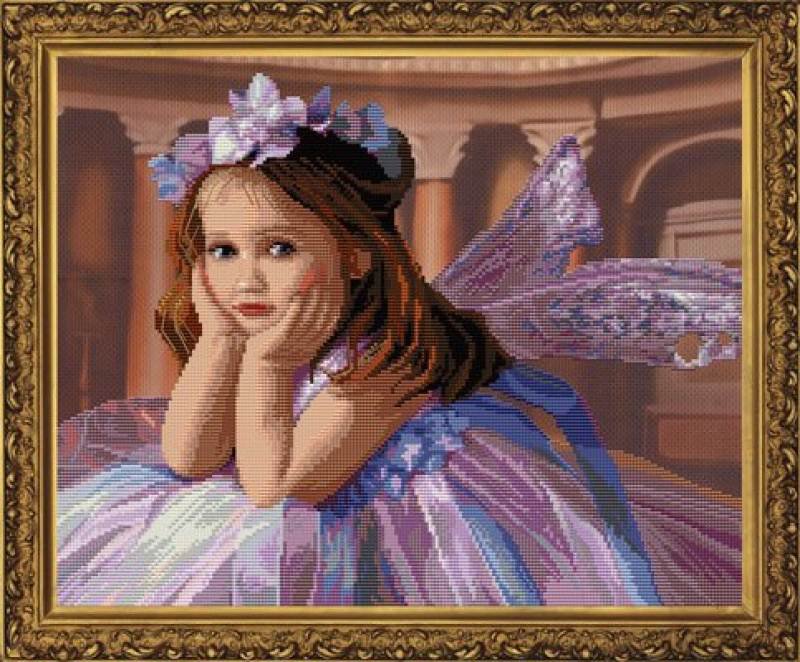 фея - девочка. цветы - оригинал