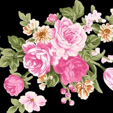 Схема вышивки «серия "цветы"»