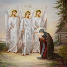 Схема вышивки «Александр Свирский»