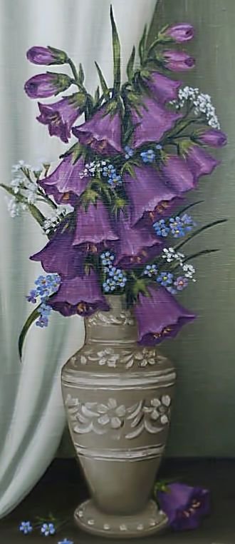 букет колокольчиков - цветы - оригинал