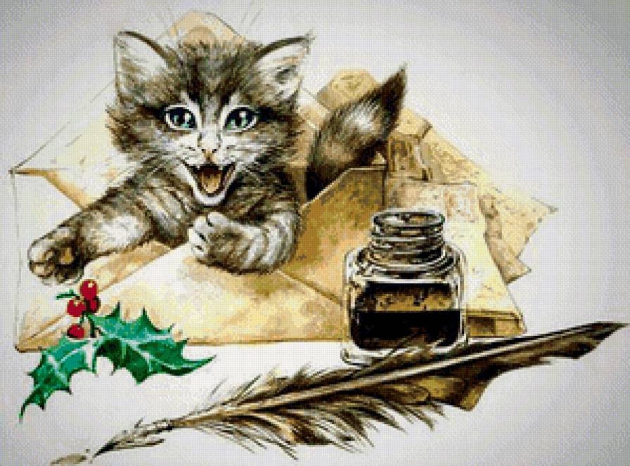 Живое письмо - домашние любимцы - предпросмотр