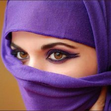 Схема вышивки «девушка»