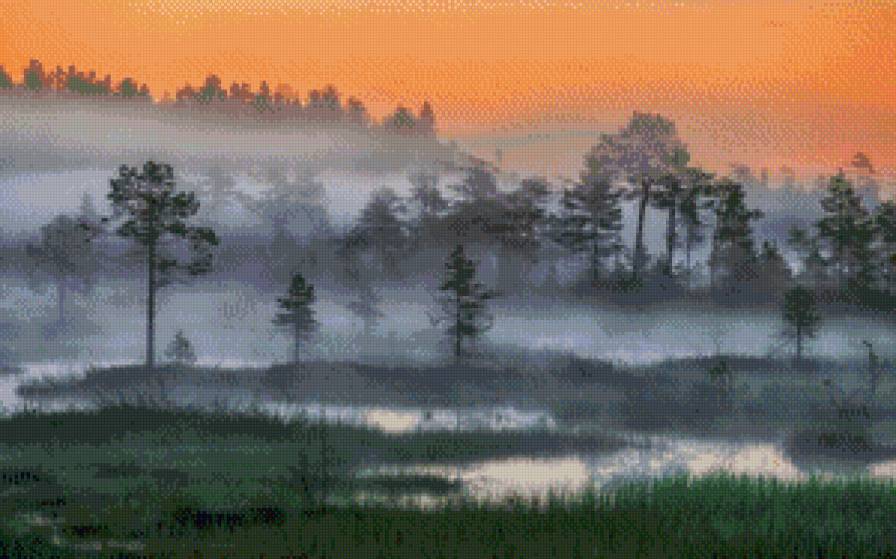 Белые  ночи  Карелии - природа - предпросмотр