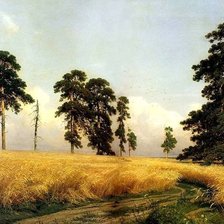 Схема вышивки «широкая рожь.Васнецов»