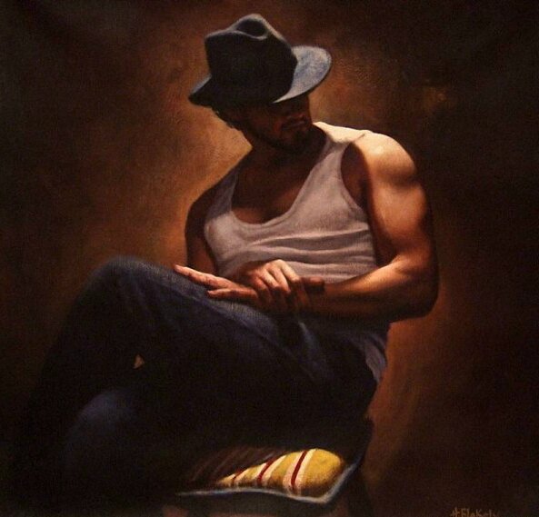 Триплекс - 2. Он - мужчина, портрет - оригинал