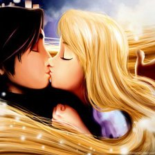 Схема вышивки «рапунцель»