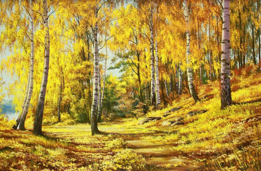 осень - пейзаж - оригинал