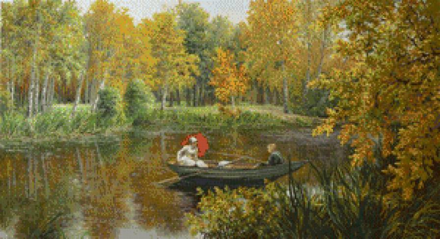 На речке - природа - предпросмотр