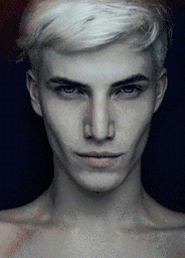 Диптих "Кай и Герда" часть 2 - мужчина, диптих, пара, герда, кай, снежная королева, девушка - предпросмотр